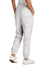Port & Company Ladies Beach Wash Cloud Tie-Dye Sweatpant LPC140P Port & Company