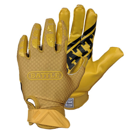 Battle Youth Triple Threat Receiver Football Gloves Battle