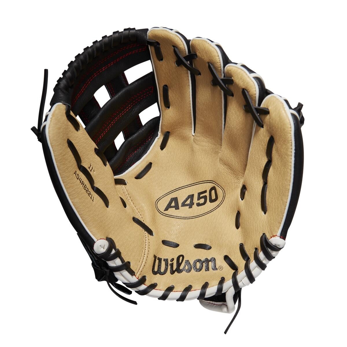 2022 Wilson A450 11" Infield Baseball Glove Baseball Gloves & Mitts All