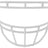 Schutt F7-ROPO-DW-O-NB Titanium Facemask Schutt