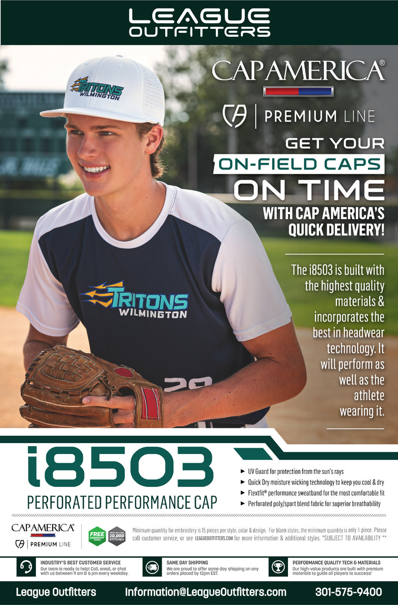 League Outfitters Premium Line On Field Baseball Hats