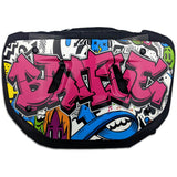 Battle Adult "Grafitti" Chrome Football Back Plate Battle
