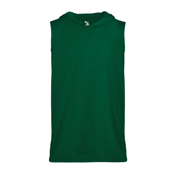 Badger 2108 Youth B-Core Sleeveless Hooded Tee Badger