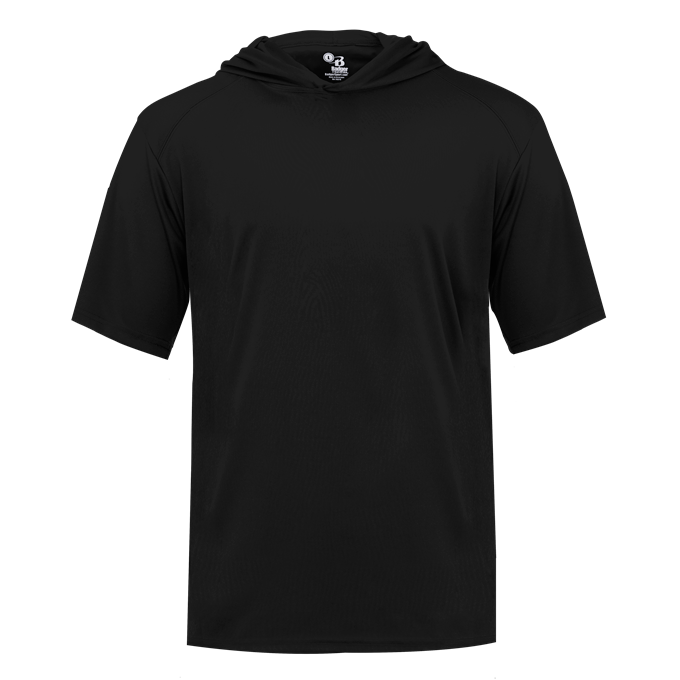 Badger Youth B-Core Short-Sleeve Hooded Tee Youth Apparel Shirts & Tops