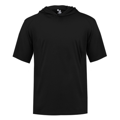 Badger Youth B-Core Short-Sleeve Hooded Tee