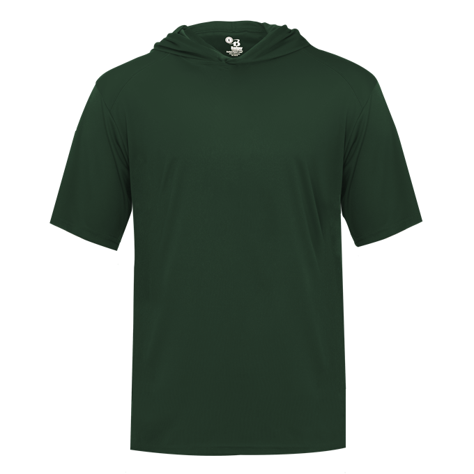 Badger Youth B-Core Short-Sleeve Hooded Tee Badger