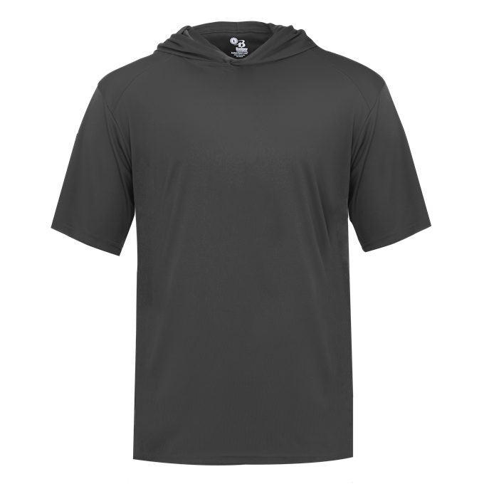 Badger Youth B-Core Short-Sleeve Hooded Tee Badger