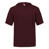 Badger Youth B-Core Short-Sleeve Hooded Tee Badger