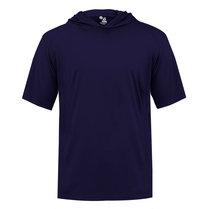 Badger Youth B-Core Short-Sleeve Hooded Tee Badger