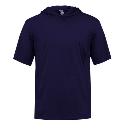 Badger Youth B-Core Short-Sleeve Hooded Tee