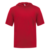 Badger Youth B-Core Short-Sleeve Hooded Tee Badger
