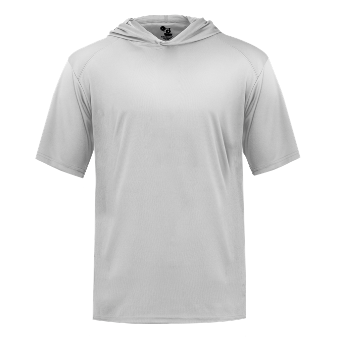 Badger Youth B-Core Short-Sleeve Hooded Tee