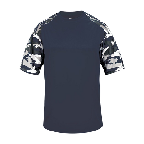 Badger Youth Camo Sport Tee Badger
