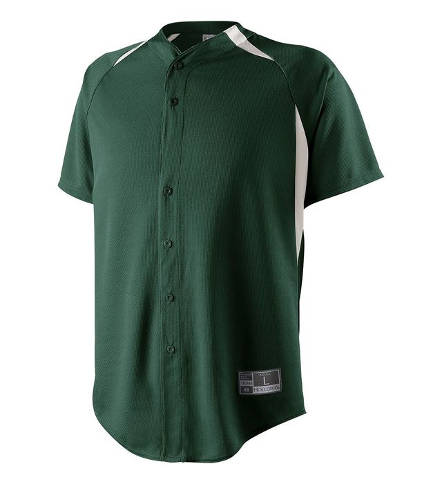 Holloway Youth Octane Pin-Dot Baseball Jersey Holloway