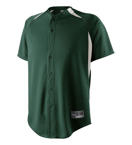 Holloway Youth Octane Pin-Dot Baseball Jersey Holloway