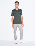 American Apparel Men's Fine Jersey Classic V-Neck Tee American Apparel