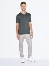American Apparel Men's Fine Jersey Classic V-Neck Tee American Apparel