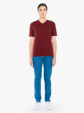 American Apparel Men's Fine Jersey Classic V-Neck Tee American Apparel
