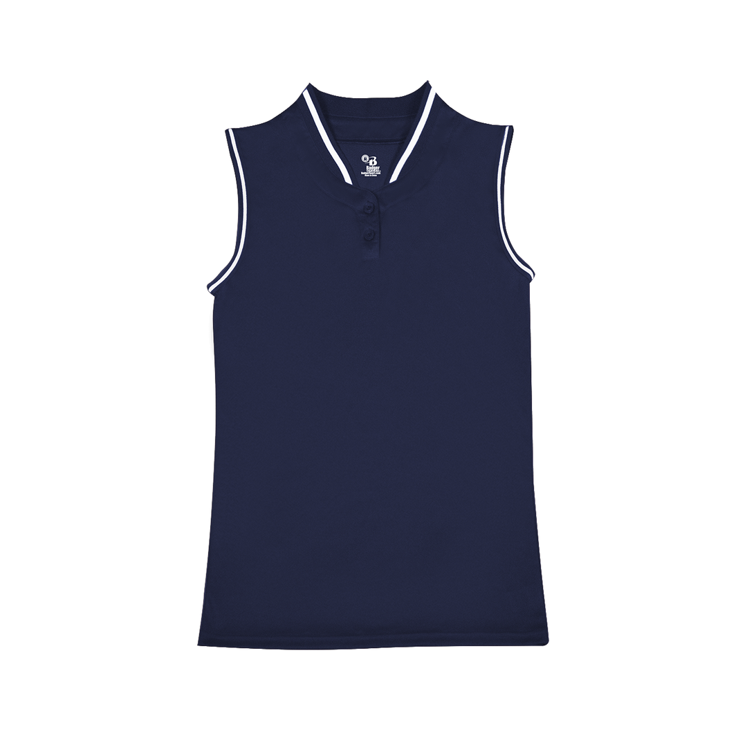 Badger Women's Vintage Softball Sleeveless Jersey Badger