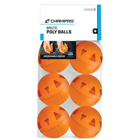 Champro Brute Training Poly Ball 6 pk Champro