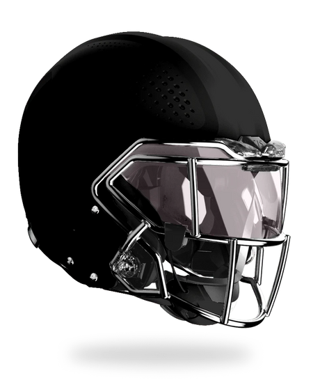 Vicis Adult Zero2 Elite Football Helmet with Titanium Facemask & Oakley Eye Shield Vicis