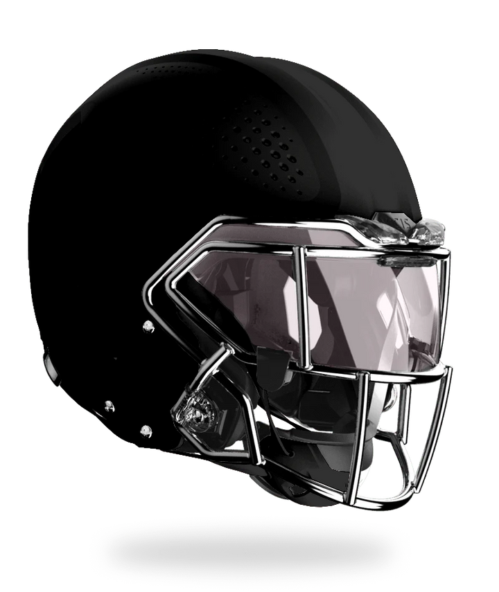 Vicis Adult Zero2 Elite Football Helmet with Titanium Facemask & Oakley Eye Shield Vicis