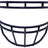 Schutt F7-ROPO-DW-O-NB Titanium Facemask Schutt