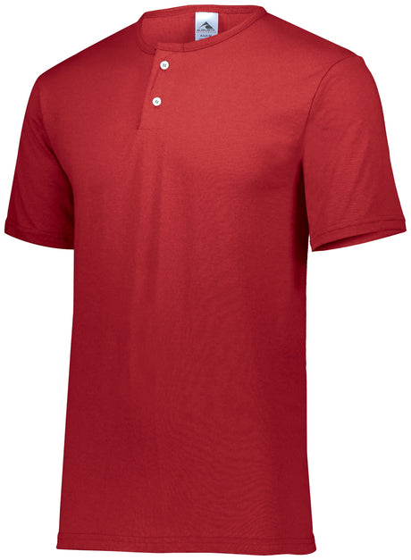 Augusta Adult Two-Button Baseball Jersey Augusta
