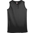 Augusta Women's Sleeveless Two Button Softball Jersey Augusta