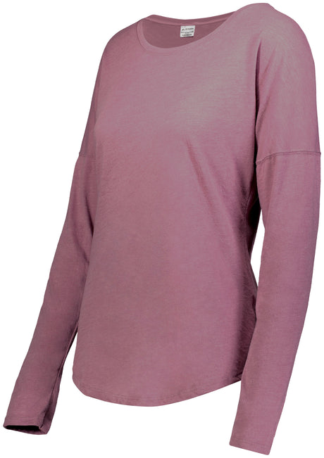 Augusta Ladies Lux Tri-Blend Long Sleeve Tee Augusta