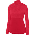 Augusta Women's Shadow Tonal Heather 1/4 Zip Pullover Augusta