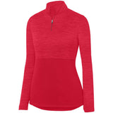 Augusta Women's Shadow Tonal Heather 1/4 Zip Pullover Augusta