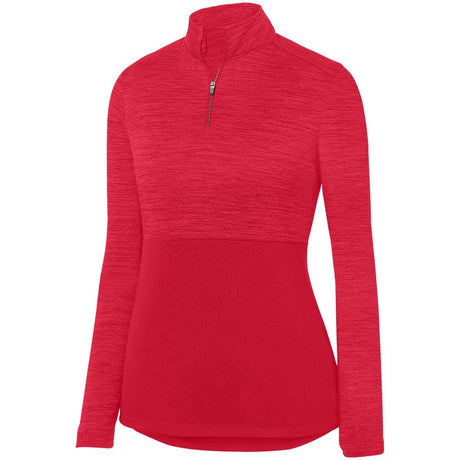 Augusta Women's Shadow Tonal Heather 1/4 Zip Pullover Augusta