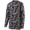 Augusta Men's Digi Camo Wicking Long Sleeve T-Shirt Augusta