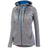 Augusta Women's Zoe Tonal Heather Full Zip Hoodie Augusta