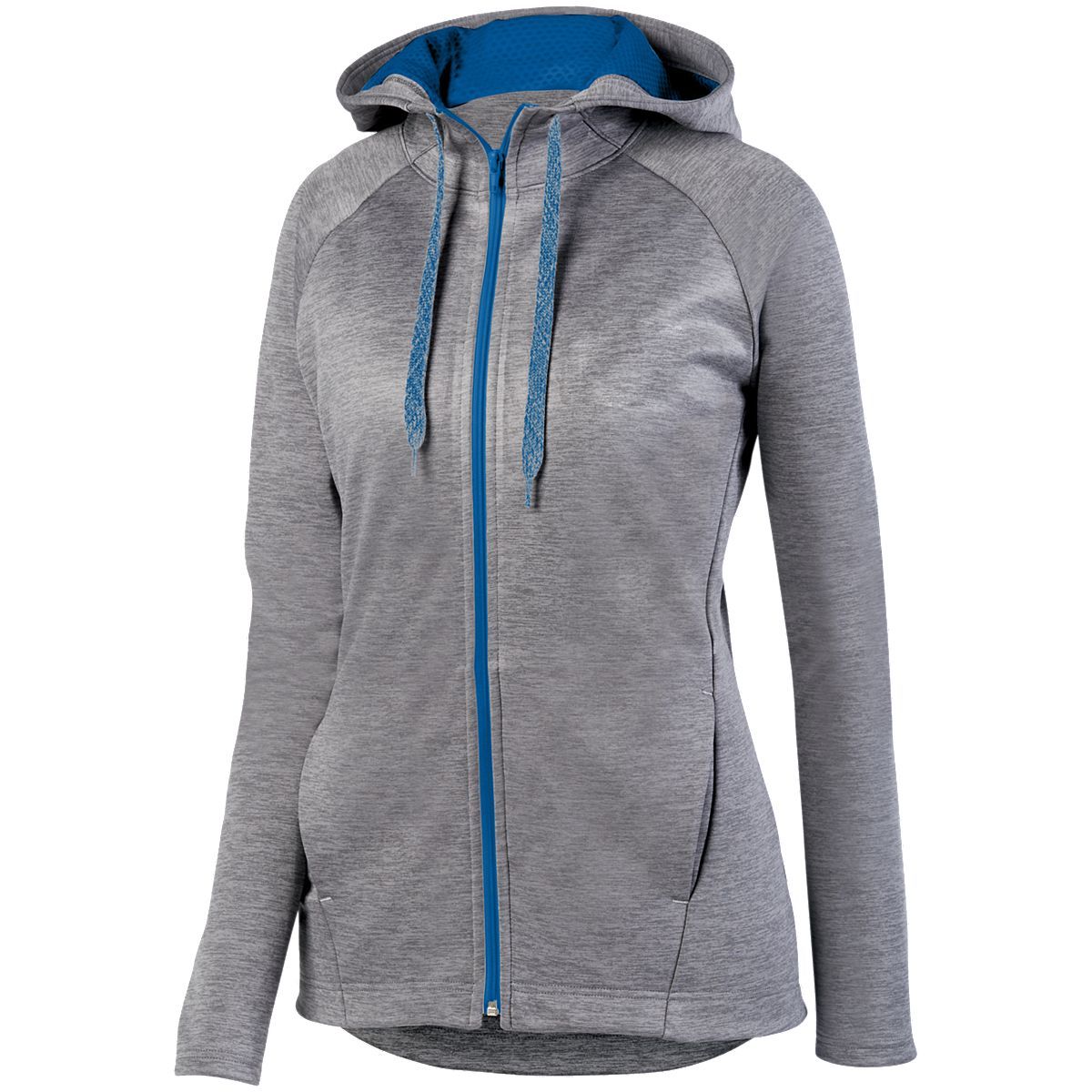 Augusta Women's Zoe Tonal Heather Full Zip Hoodie Augusta