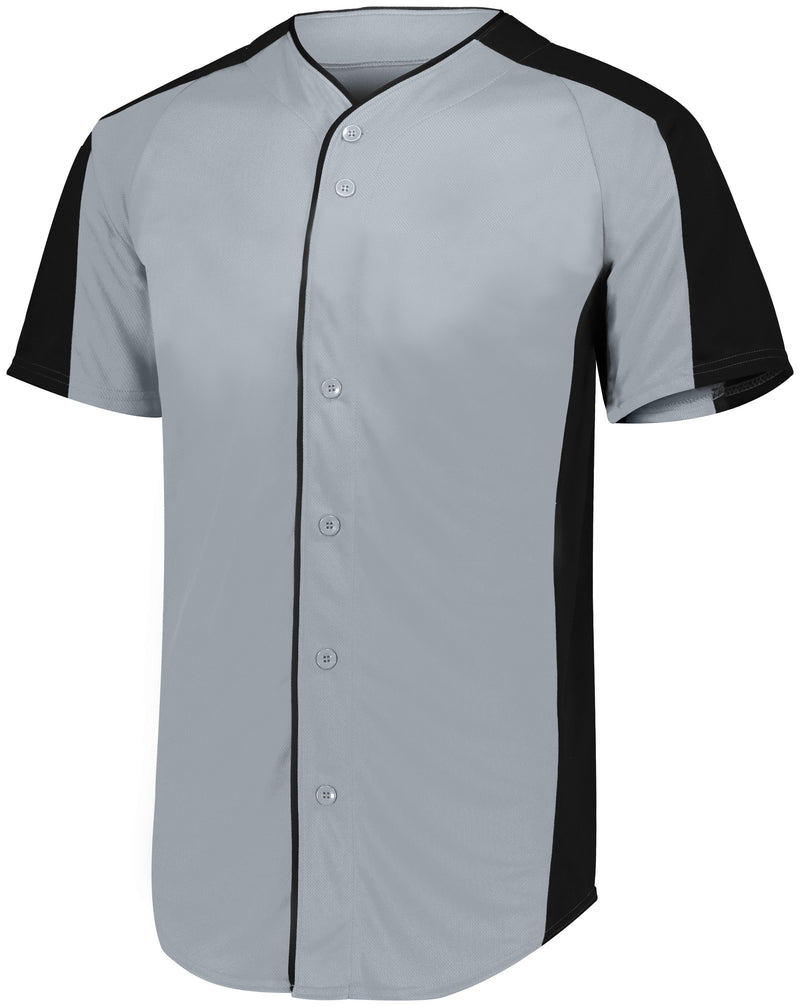 Augusta Youth Full-Button Baseball Jersey