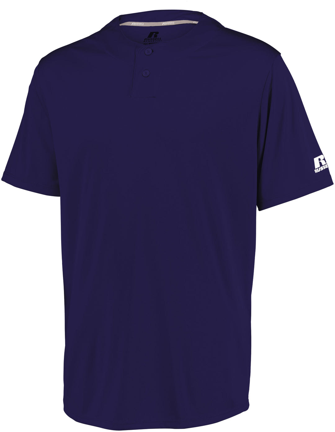 Russell Youth Performance Two-Button Solid Jersey Russell Athletic