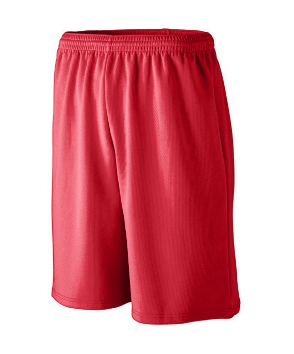Augusta Men's Longer Length Wicking Mesh Athletic Shorts Augusta