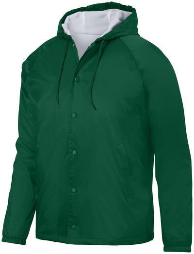 Augusta Adult Hooded Coach's Jacket