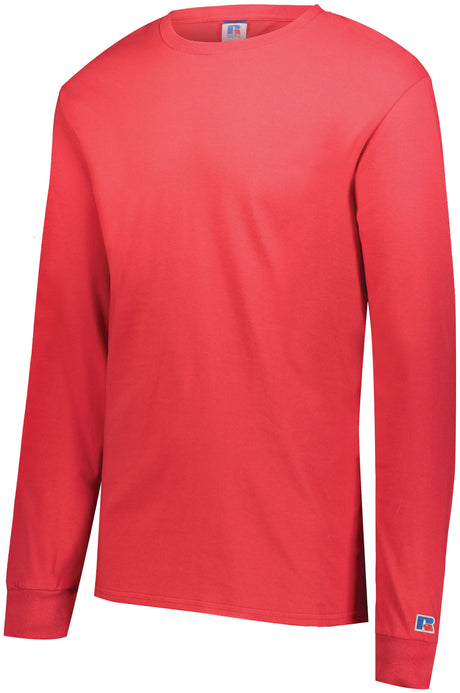 Russell Team Men's Cotton Classic Long Sleeve Tee Mens Apparel Shirts & Tops