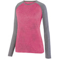 Augusta Women's Kinergy Two Color Long Sleeve Raglan Tee Augusta