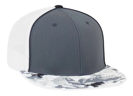 Pacific Headwear D-Series Glamo Trucker Flexfit Cap Pacific Headwear