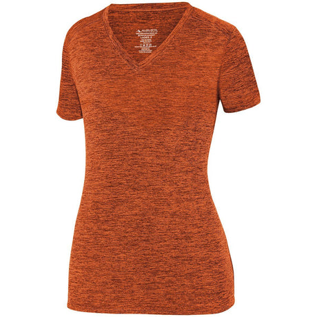 Augusta Women's Intensify Black Heather Training Tee Augusta