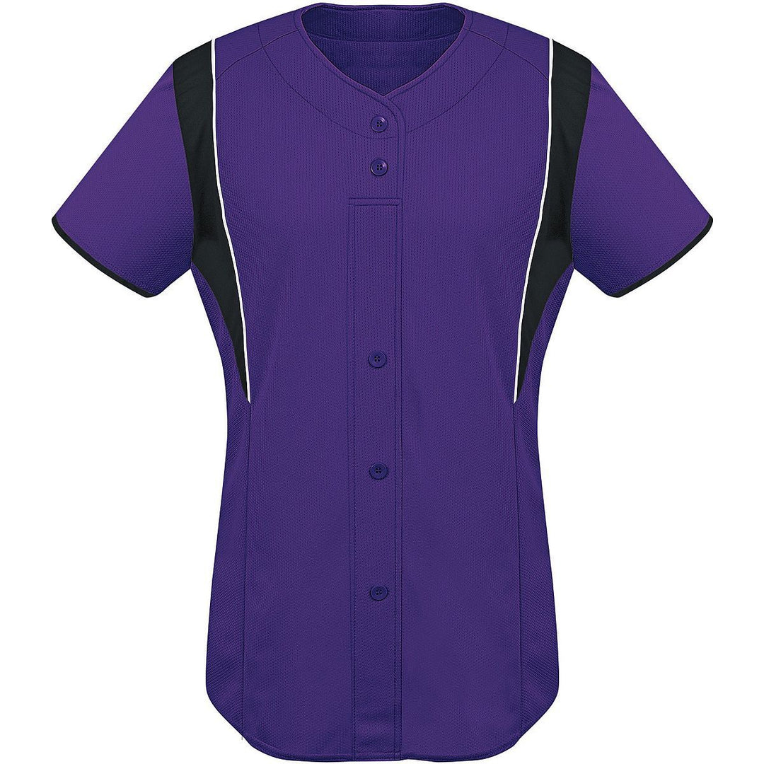 HighFive Youth Faux Front Softball Jersey High Five