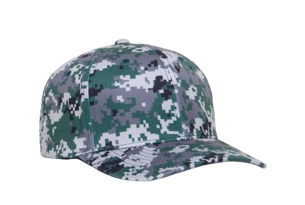 Pacific Headwear Universal Fit Digi Camo Flexfit Cap