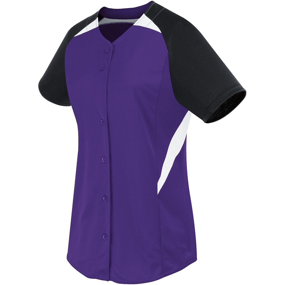 High Five Adult Galaxy Full Button Softball Jersey High Five