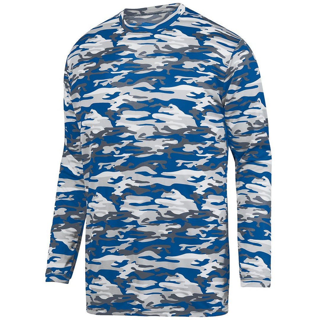 Augusta Youth Mod Camo Long-Sleeve Wicking Tee Augusta