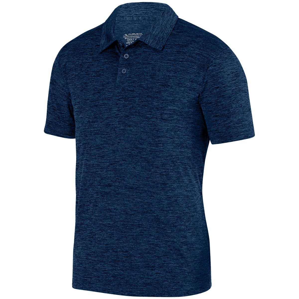 Augusta Men's Intensify Black Heather Polo Augusta