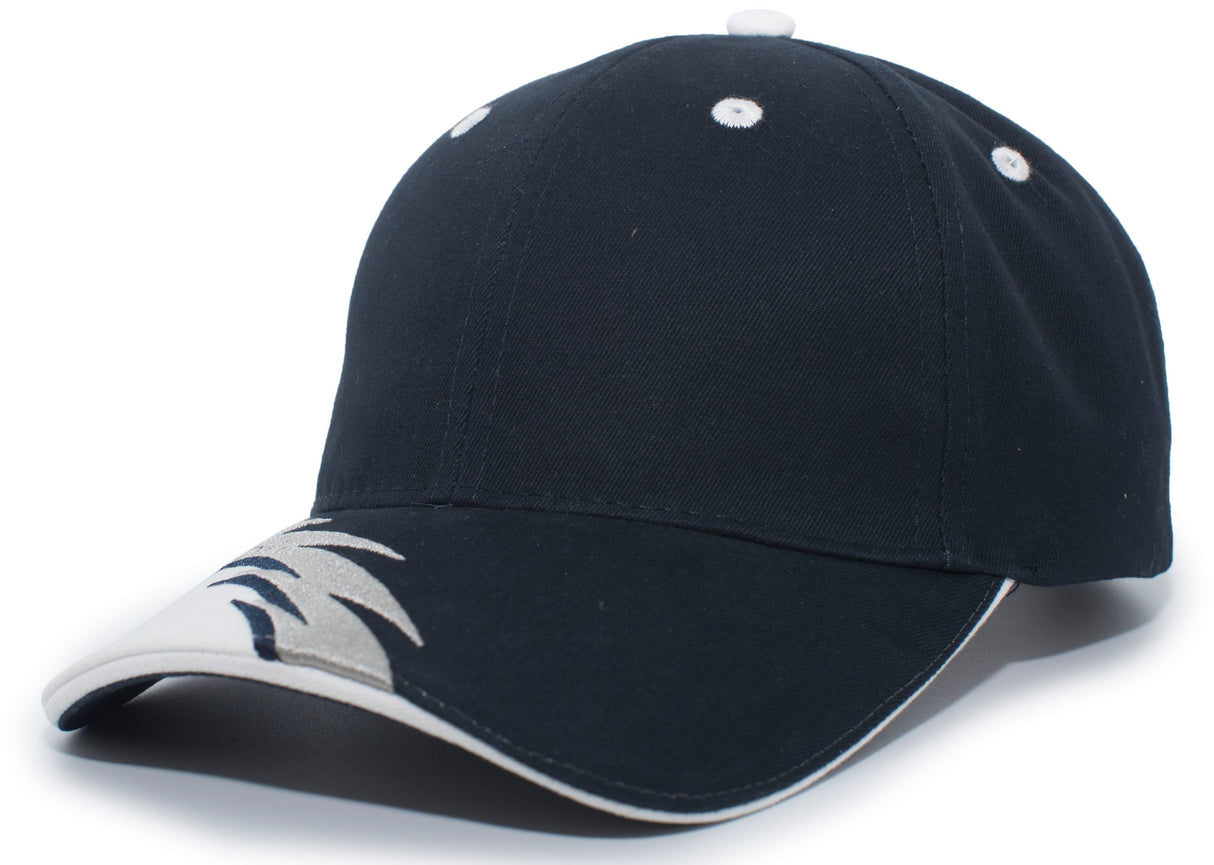 Pacific Headwear Flash Hook-And-Loop Adjustable Cap Pacific Headwear